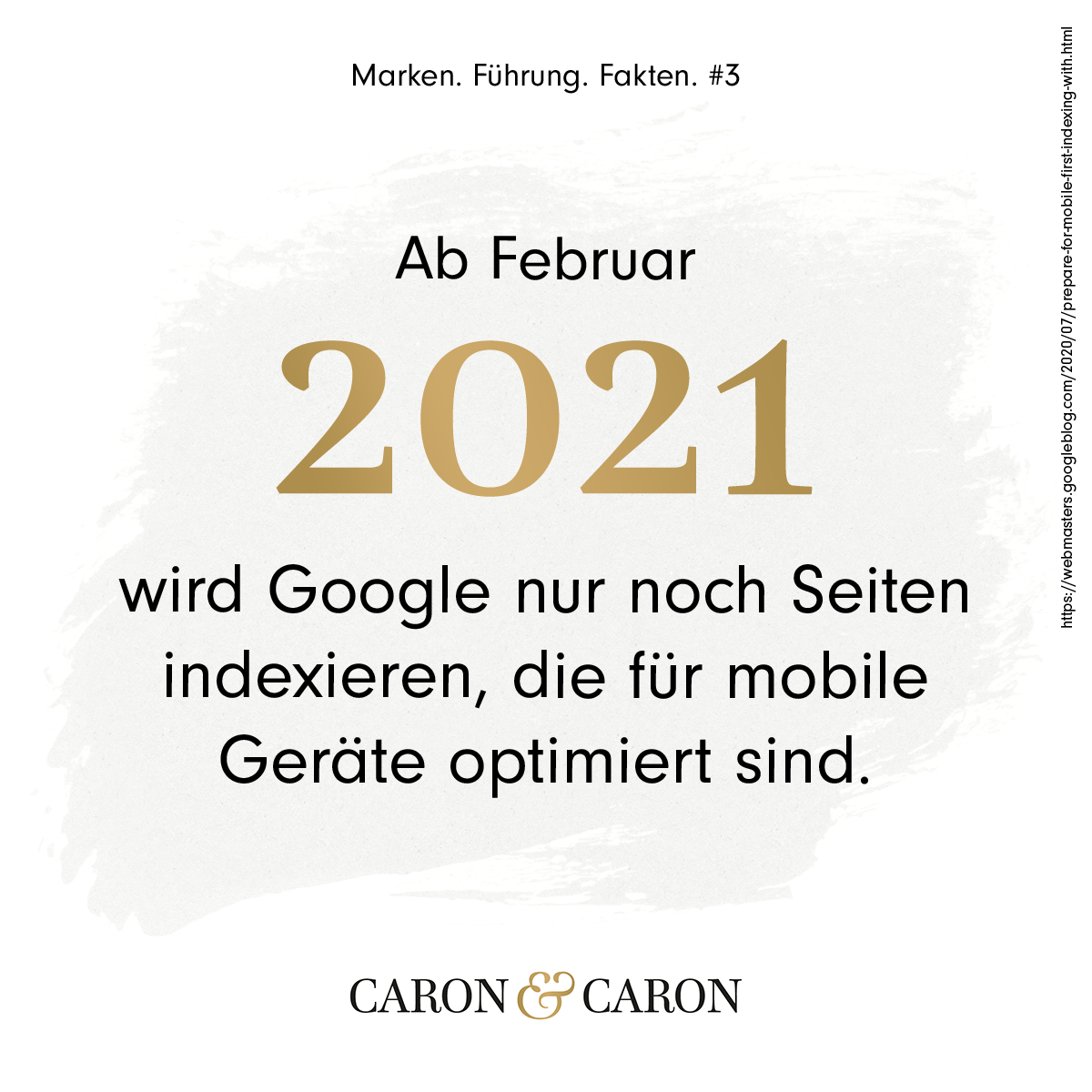 Visualisierung Google Indexierung ab 2021